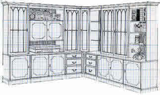 Combination units - Drawing room