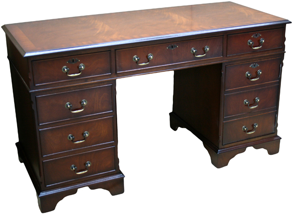 Wooden Polished Top Reproduction Desk