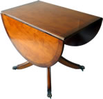 Pembroke Reproduction Dining Tables mahogany yew