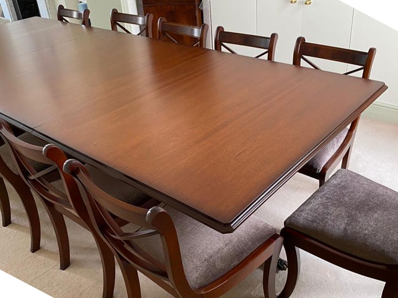 Reproduction Dining Table Mahogany Yew