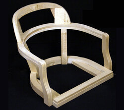 Court Swivel Chair Frame