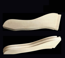Wooden Legs for Swivel Chair Base