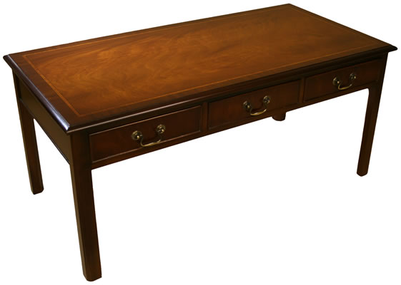 6 Drawer reproduction chippendale coffee table