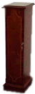 CD STORAGE UNIT - SINGLE x40 CD's - WITH DOOR